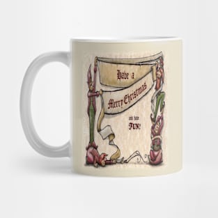 Merry Christmas Elves Mug